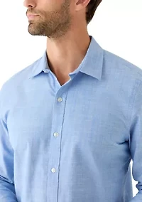 Men's Long Sleeve Lux Classic Linen Dress Shirt