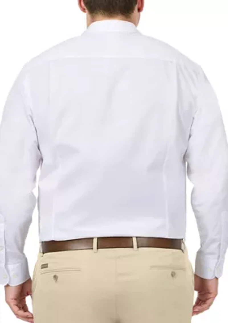 Big & Tall Classic Lux Long Sleeve Button Down Shirt