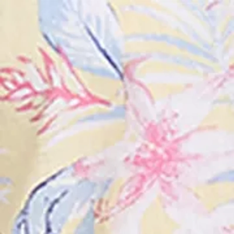 Men's Dockside Chambray Button Down Printed Shirt