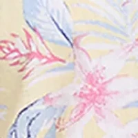 Men's Dockside Chambray Button Down Printed Shirt