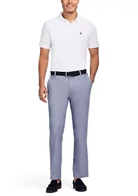 Men's Flat Front Chambray Pants