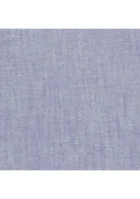 Men's Flat Front Chambray Pants