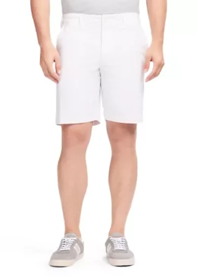 Men's 9.5" Flat Front Saltwater Twill Shorts