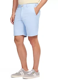 Men's 9.5" Flat Front Saltwater Twill Shorts