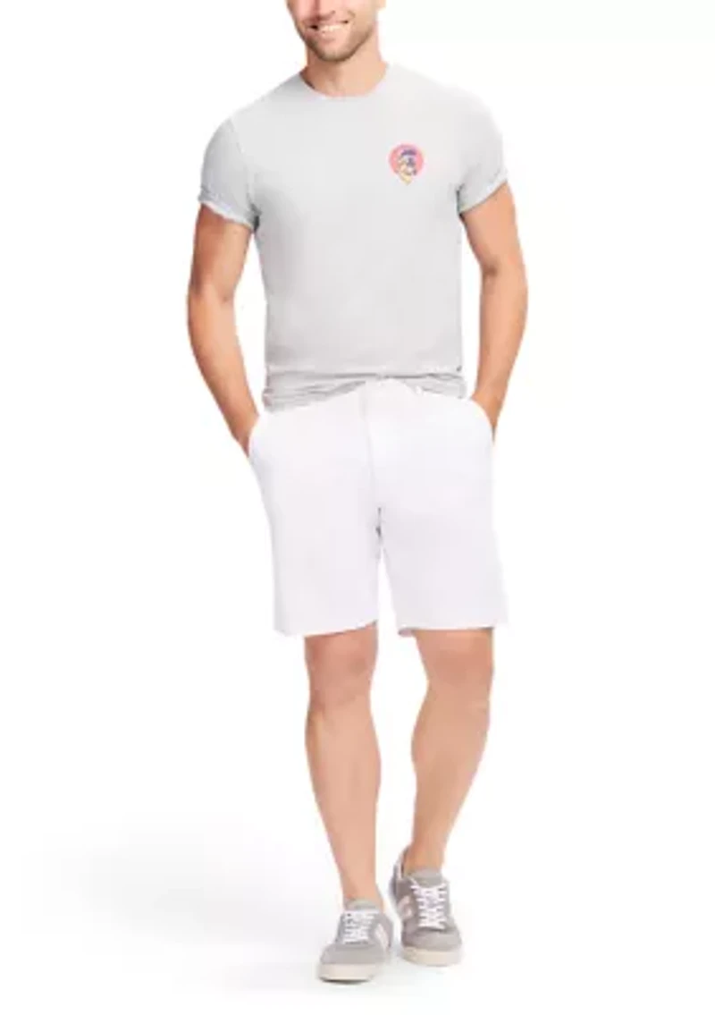 Men's 9.5" Flat Front Saltwater Twill Shorts