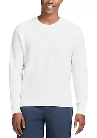 Men's Honeycomb Crew Neck Sweater