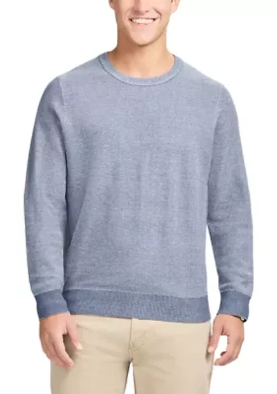 Men's Honeycomb Crew Neck Sweater
