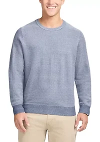 Men's Honeycomb Crew Neck Sweater