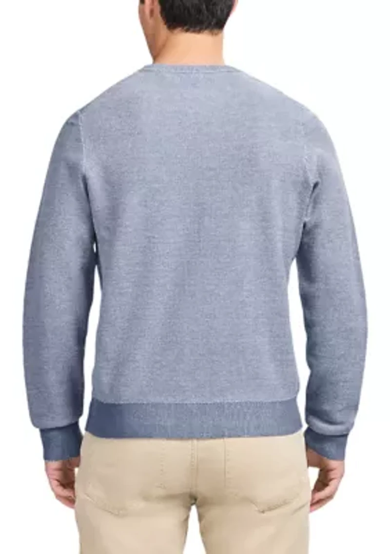 Men's Honeycomb Crew Neck Sweater