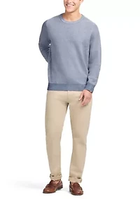 Men's Honeycomb Crew Neck Sweater