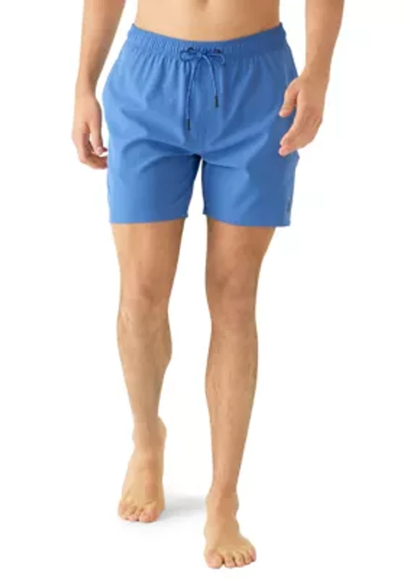 Saltwater Beach Performance 17” Swim Trunk