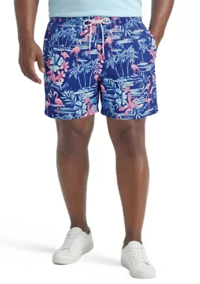 Big & Tall Saltwater Beach Performance Trunks