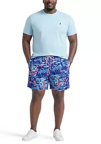Big & Tall Saltwater Beach Performance Trunks