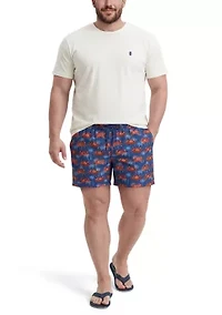 Men's Tall Saltwater Beach Performance Trunks