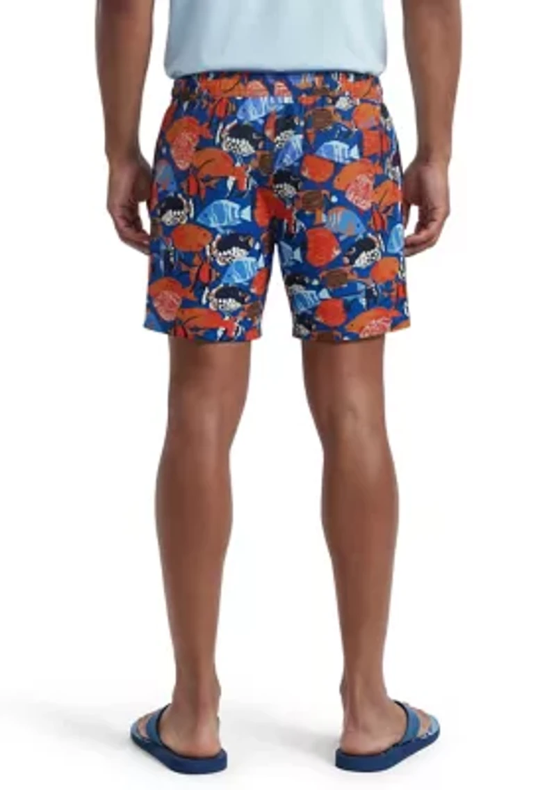 Men's Saltwater Beach Performance Swim Trunks