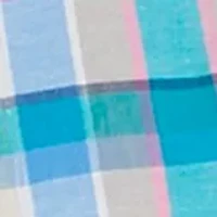 Short Sleeve Woven Madras Shirt