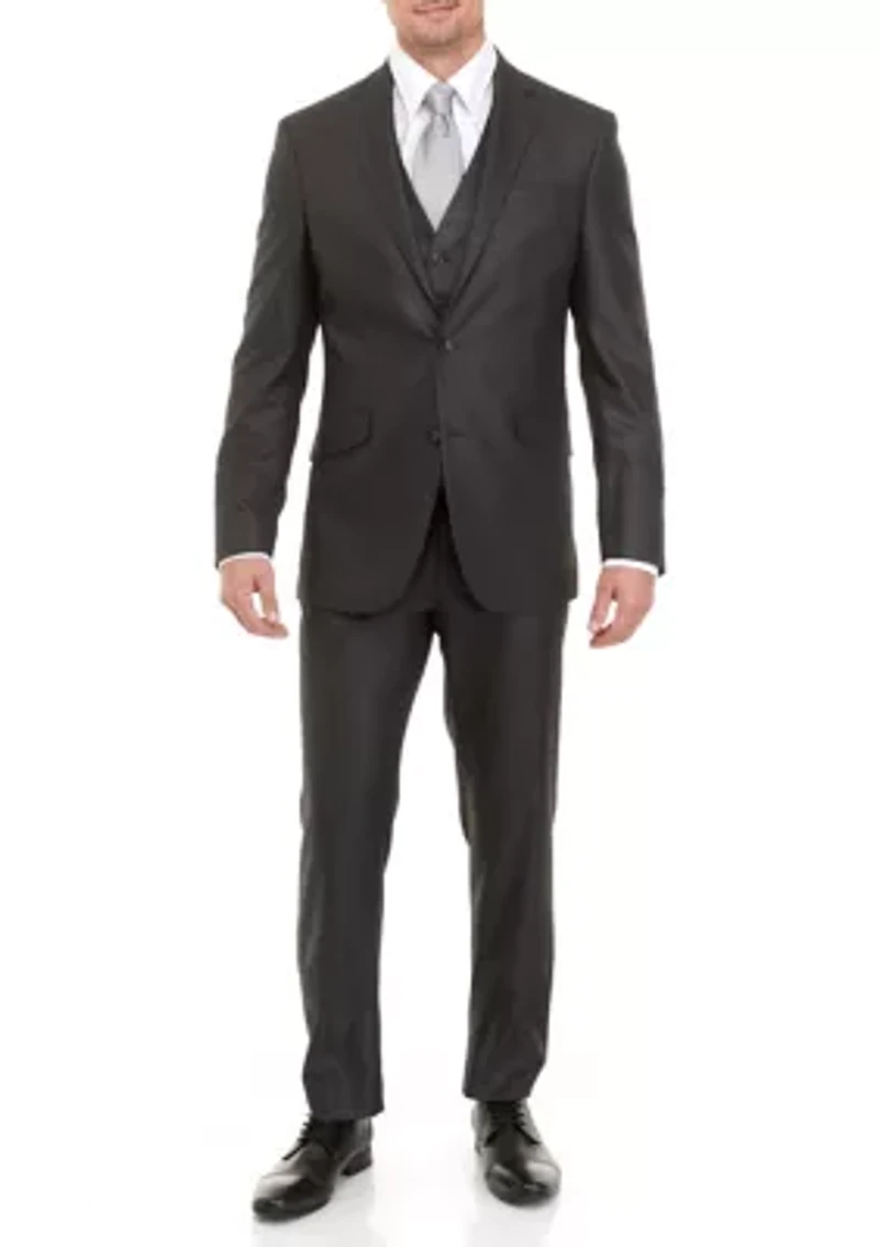 Men's Multi Pattern Suit Separate Vest