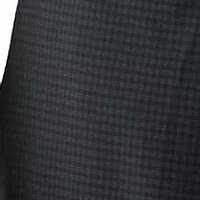 Men's Mini Check Pattern Suit Pants