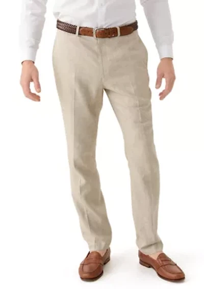 Men's Linen Blend Solid Pants