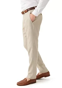 Men's Linen Blend Solid Pants
