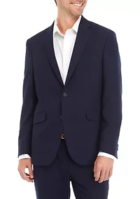 Men's Navy Multi Suit Separate Coat