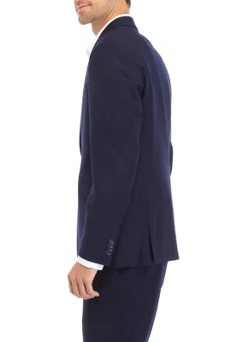 Men's Navy Multi Suit Separate Coat