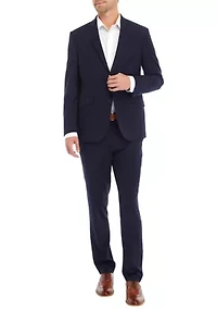 Men's Navy Multi Suit Separate Coat