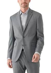 Men's Sharkskin Suit Separate Jacket