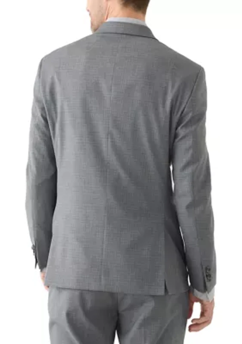 Men's Sharkskin Suit Separate Jacket