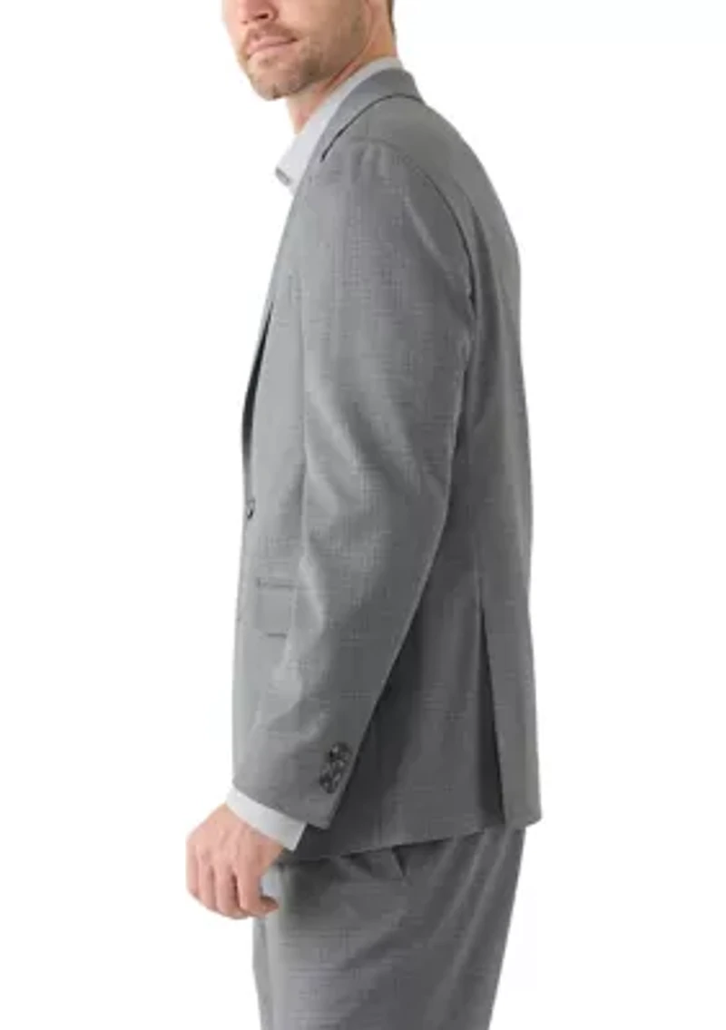 Men's Sharkskin Suit Separate Jacket