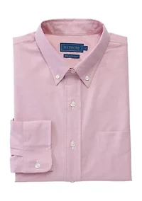 Men's Long Sleeve Woven Button Down Oxford Shirt