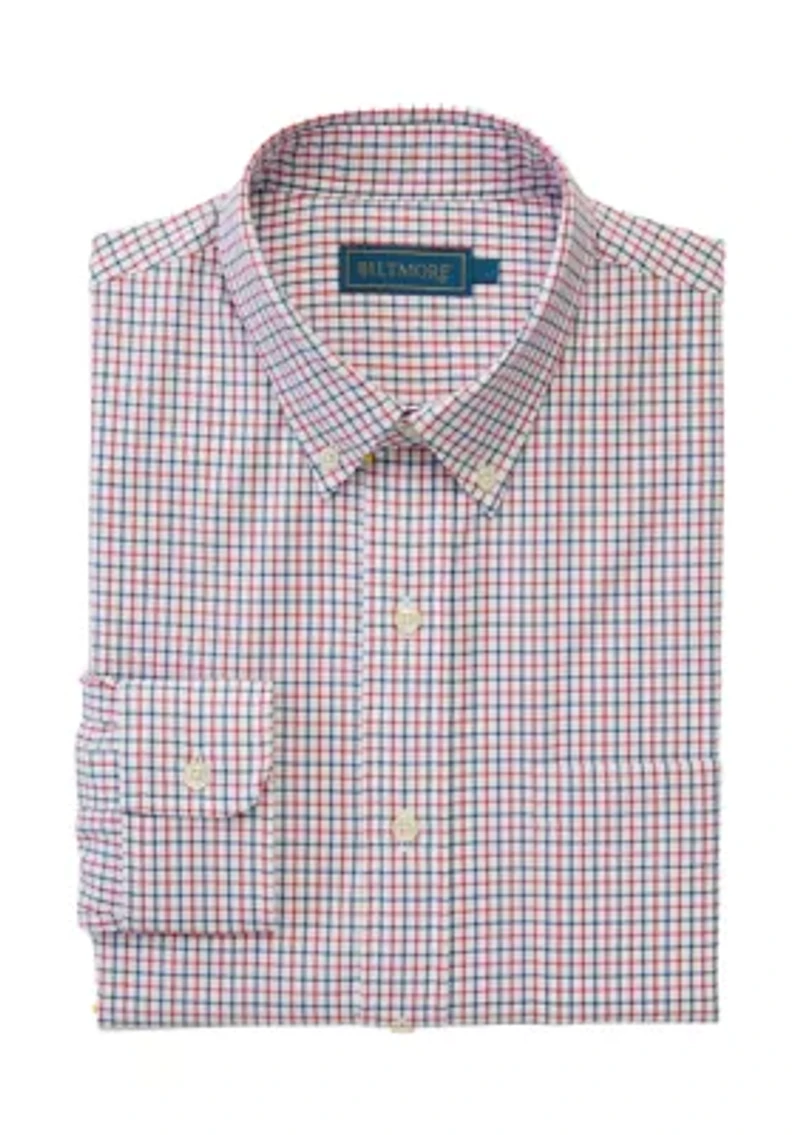 Men's Woven Plaid Button Down Shirt
