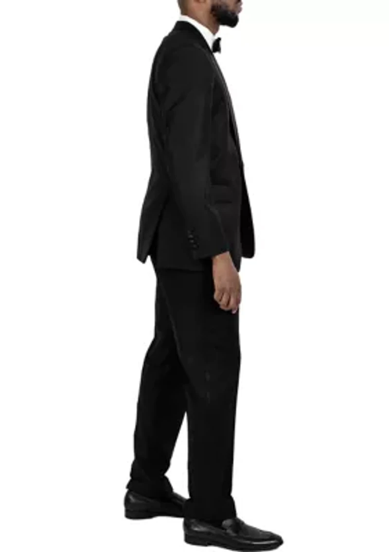 Men's Black Tuxedo Peak Jacket