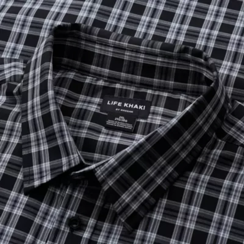Big & Tall Life Khaki™ With REPREVE® Comfort Woven Button-Down Shirt