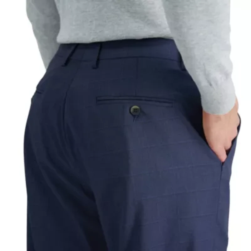 J.M. Haggar™ Windowpane Tailored Fit Suit Separate Pant