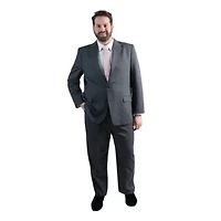Big & Tall J.M. Haggar™ Diamond Weave Tailored Fit  Suit Separates Jacket