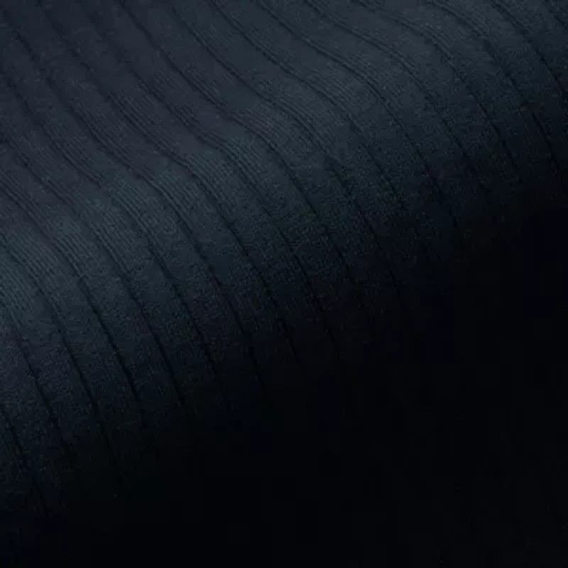 Big & Tall Haggar® Men's Johnny Collar Slim Fit Ribbed Sweater