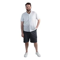 Big & Tall Haggar® Men's Short Sleeve Performance Button-Down Shirt