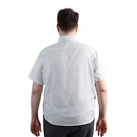 Big & Tall Haggar® Men's Short Sleeve Performance Button-Down Shirt