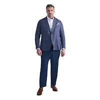 Big & Tall J.M. Haggar™ Plaid Windowpane Tailored Fit Sport Coat