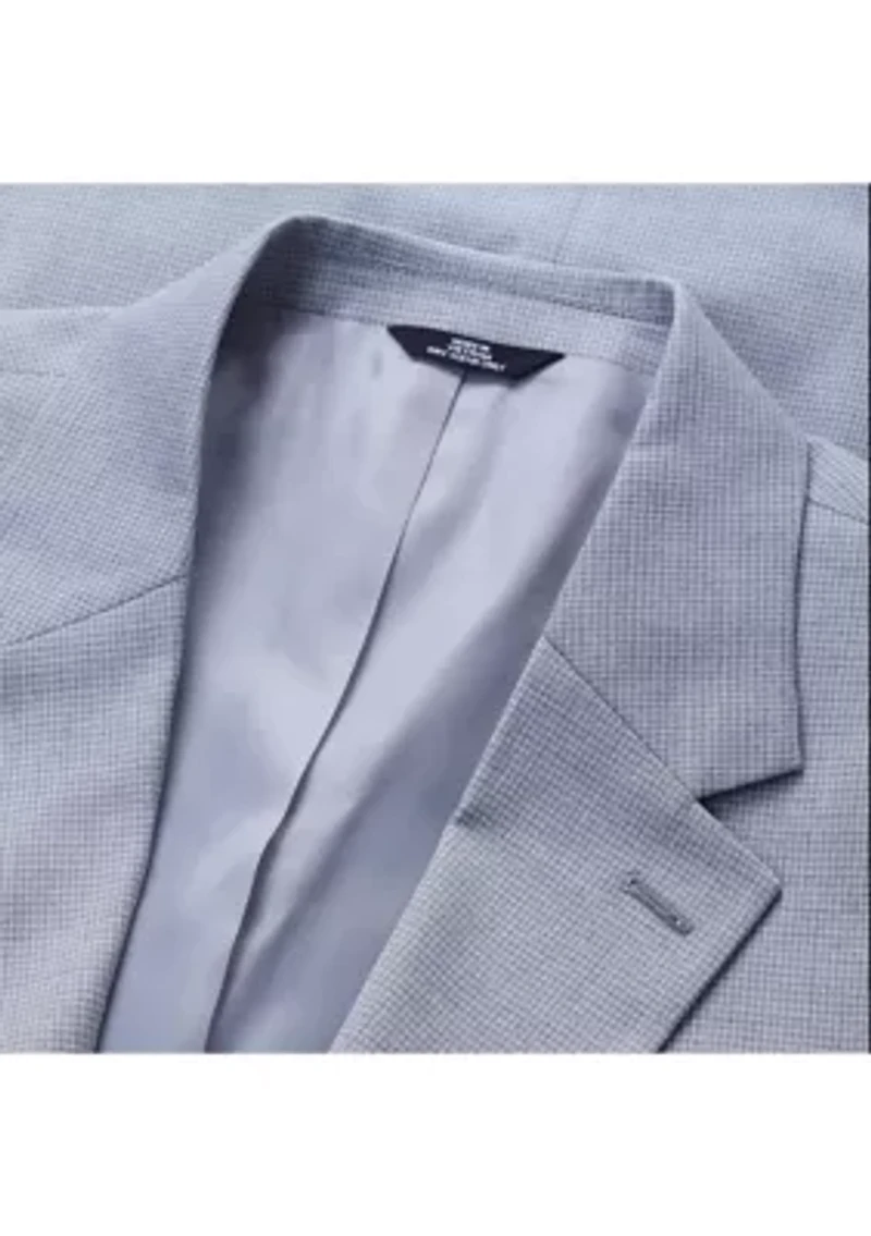 Big & Tall J.M. Haggar™ Mini Dobby Tailored Fit Sport Coat