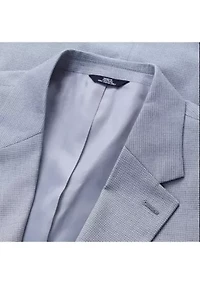 Big & Tall J.M. Haggar™ Mini Dobby Tailored Fit Sport Coat
