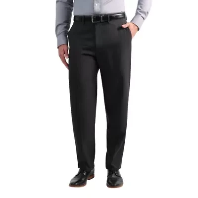 Haggar® Men's Smart Wash® with Repreve® Houndstooth Classic Fit Flat Front Suit Separates Pant