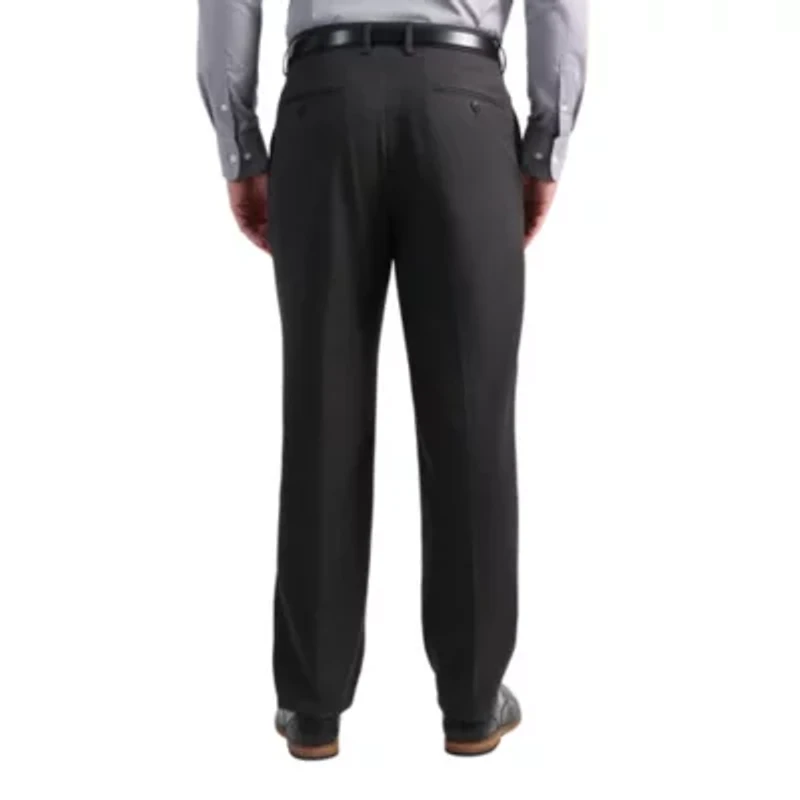 Haggar® Men's Smart Wash® with Repreve® Houndstooth Classic Fit Flat Front Suit Separates Pant
