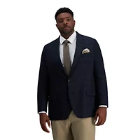 Big & Tall J.M. Haggar Men's Glen Plaid Tailored Fit Sport Coat