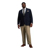 Big & Tall J.M. Haggar Men's Glen Plaid Tailored Fit Sport Coat