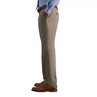 Premium Comfort Melange Broken Twill Straight Fit Dress Pant