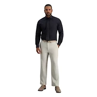 Haggar Men's Classic Fit Premium Comfort Spread Collar Dress Shirt