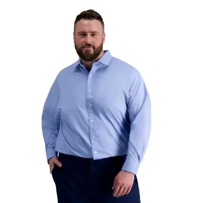 Big & Tall Men's Premium Comfort Classic Fit Dress Shirt