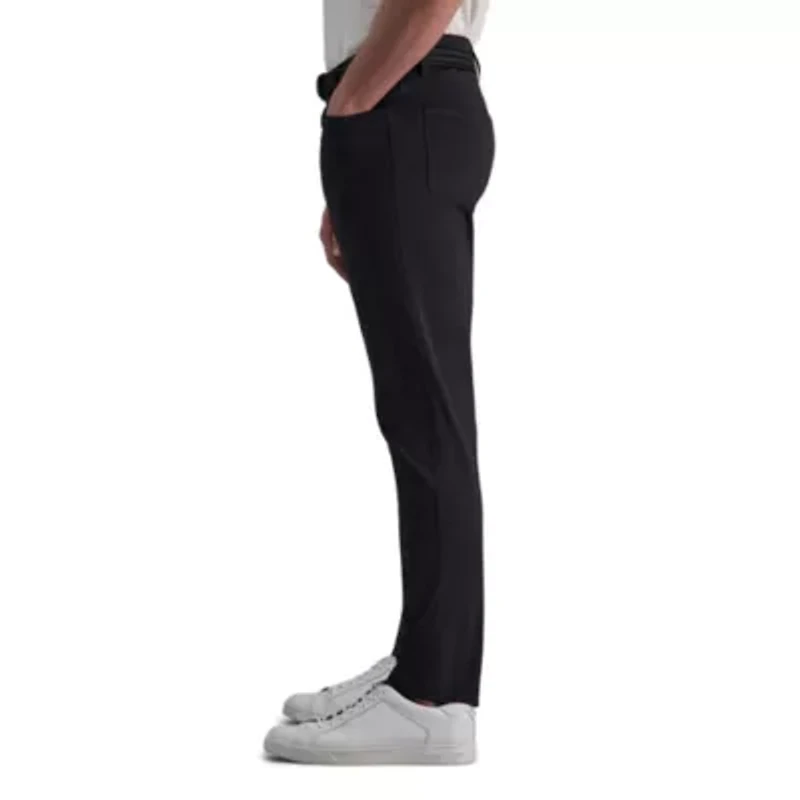 Sport Men's Stretch Knit 5-Pocket Straight Fit Pant